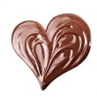 Serce z czekolady